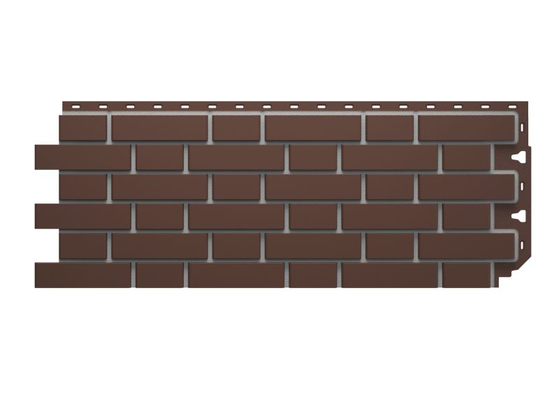 Фасадная панель Döcke FLEMISH фламандская кладка, коричневый