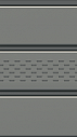 Софит виниловый Döcke STANDART Т4 с центральной перфорацией, графит